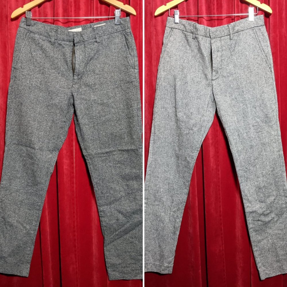 (2) Goodfellow Men's Gray Slim Pants Slacks 31x32